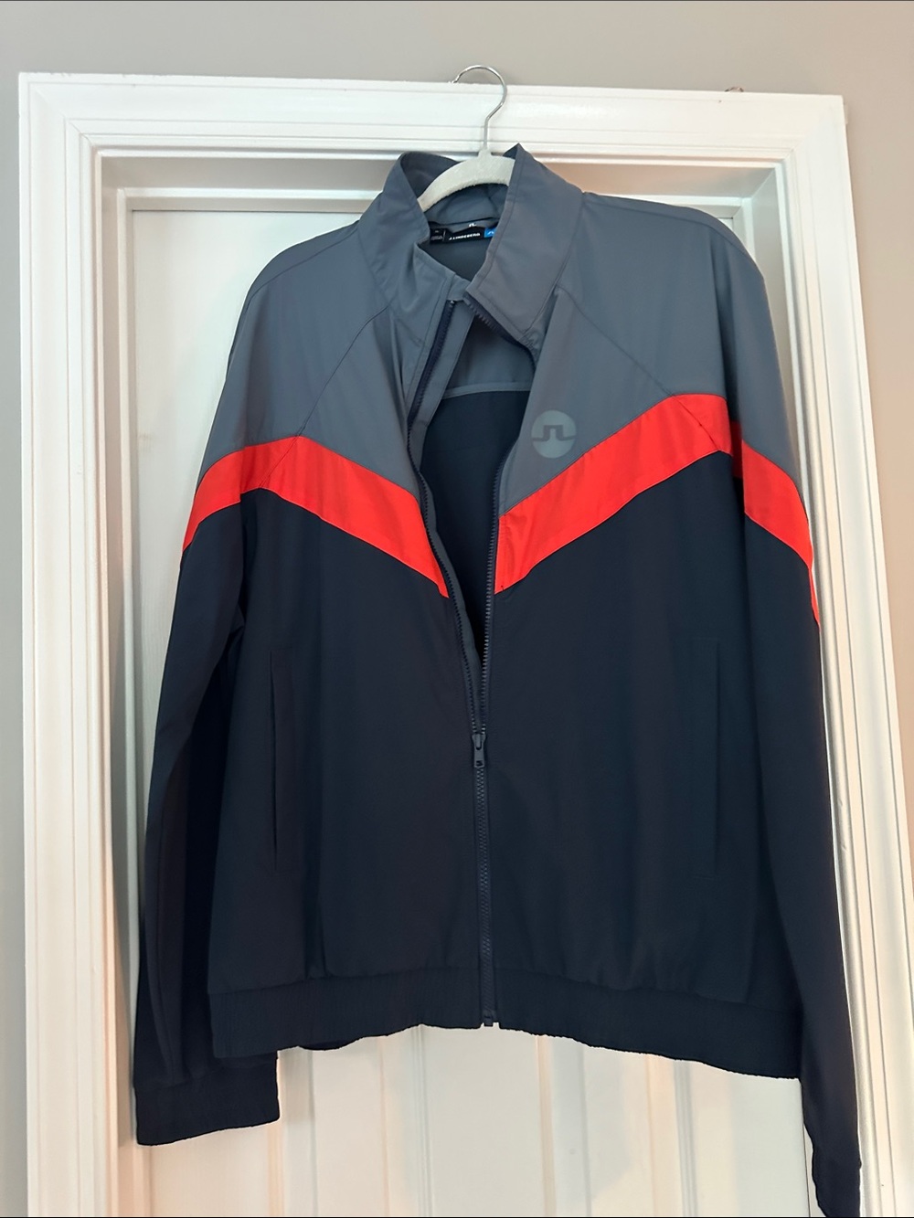 J. Lindeberg full zip rain/wind jacket